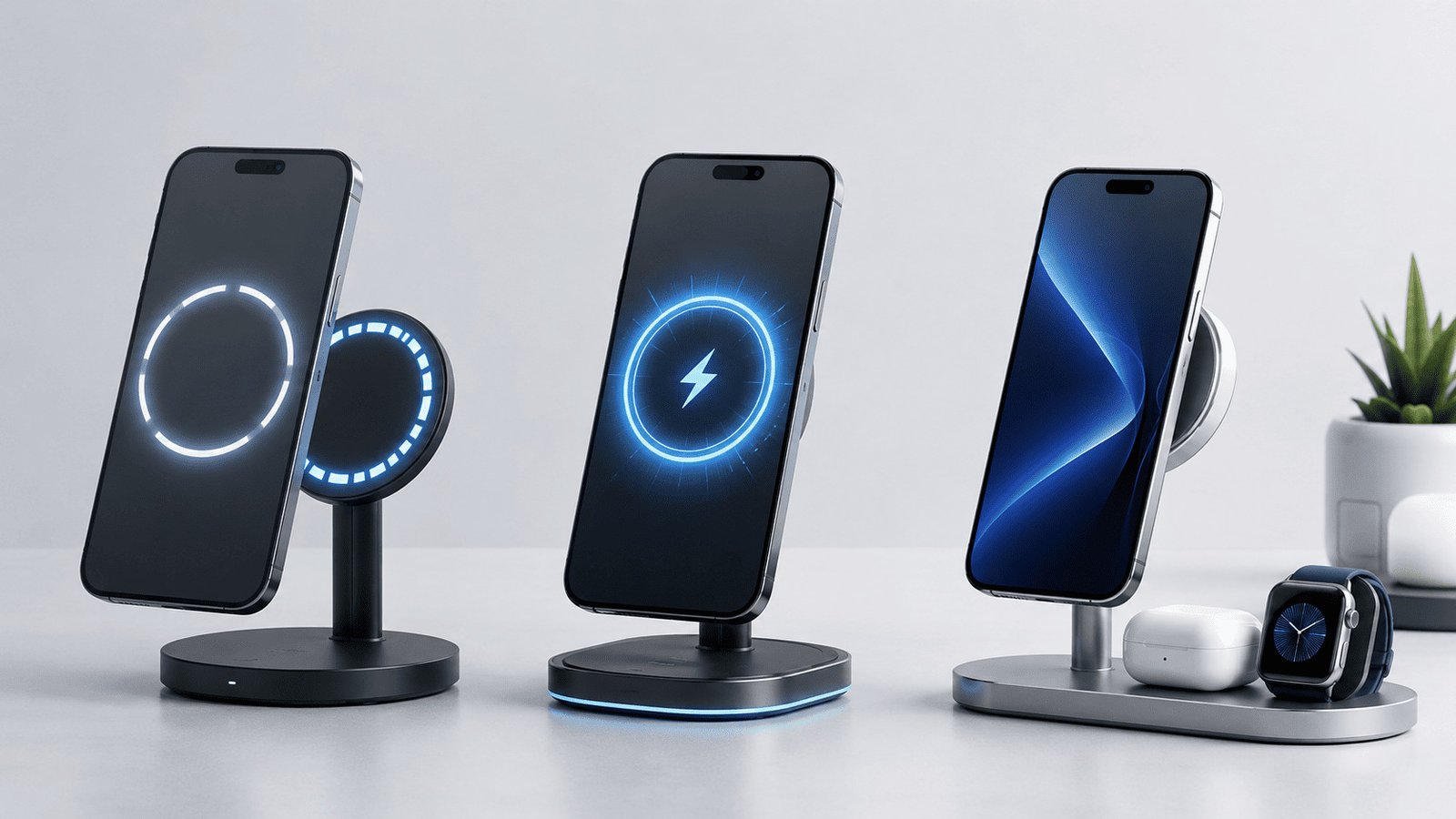 Qi2 vs Qi2.2 vs MagSafe wireless charger comparison
