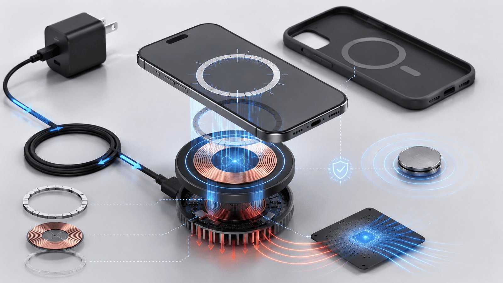 Qi2 25W wireless charging system factors Qi2 25W wireless charging system factors