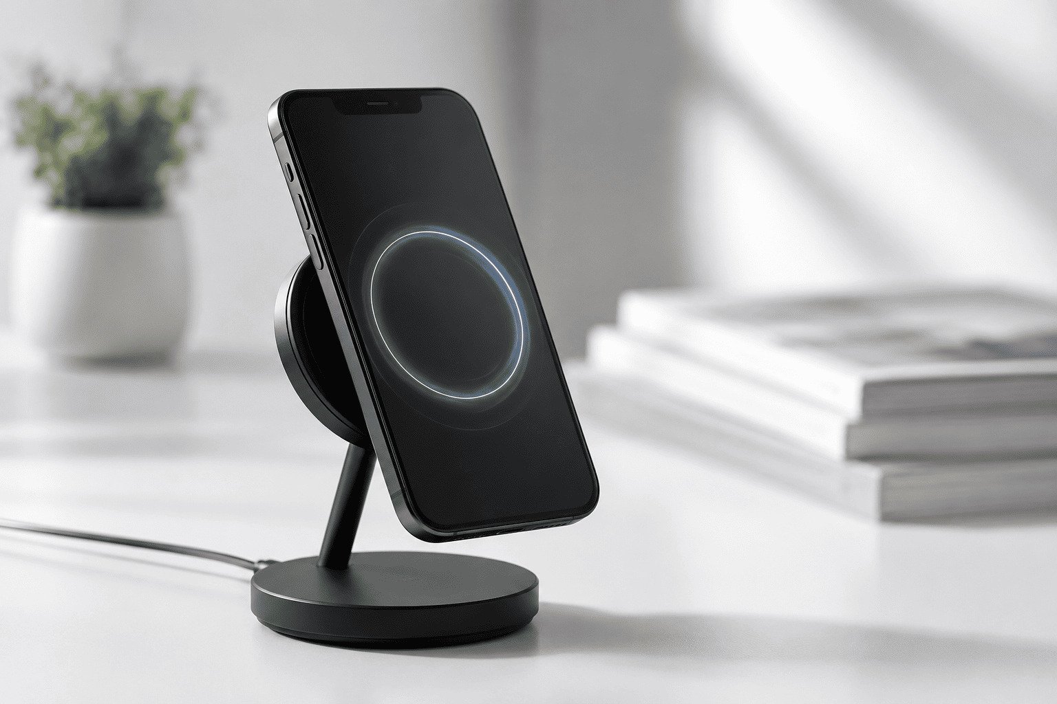 MagSafe compatible magnetic wireless charger