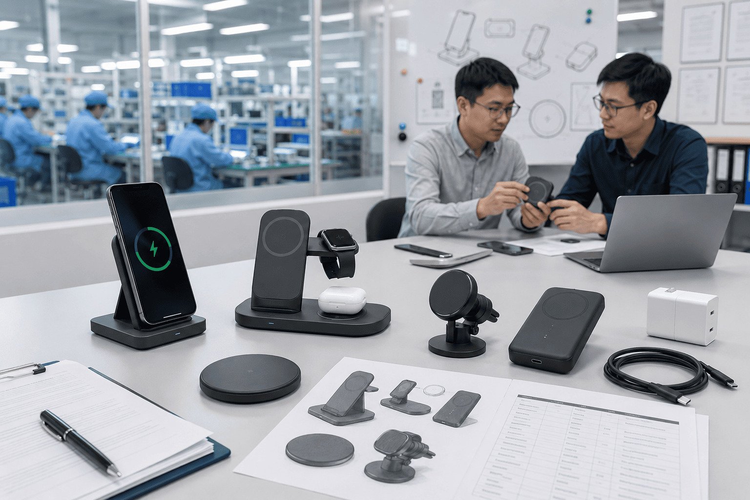 Qi2 25W wireless charger China manufacturer