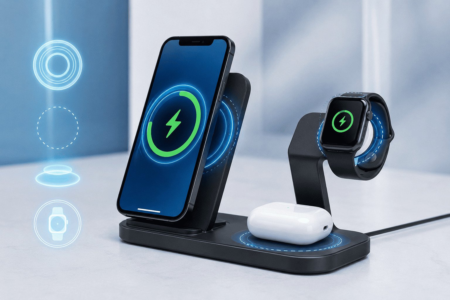 Qi compatible wireless charger meaning