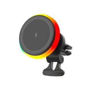 25W Cool RGB Lighting Wireless Car Chargers