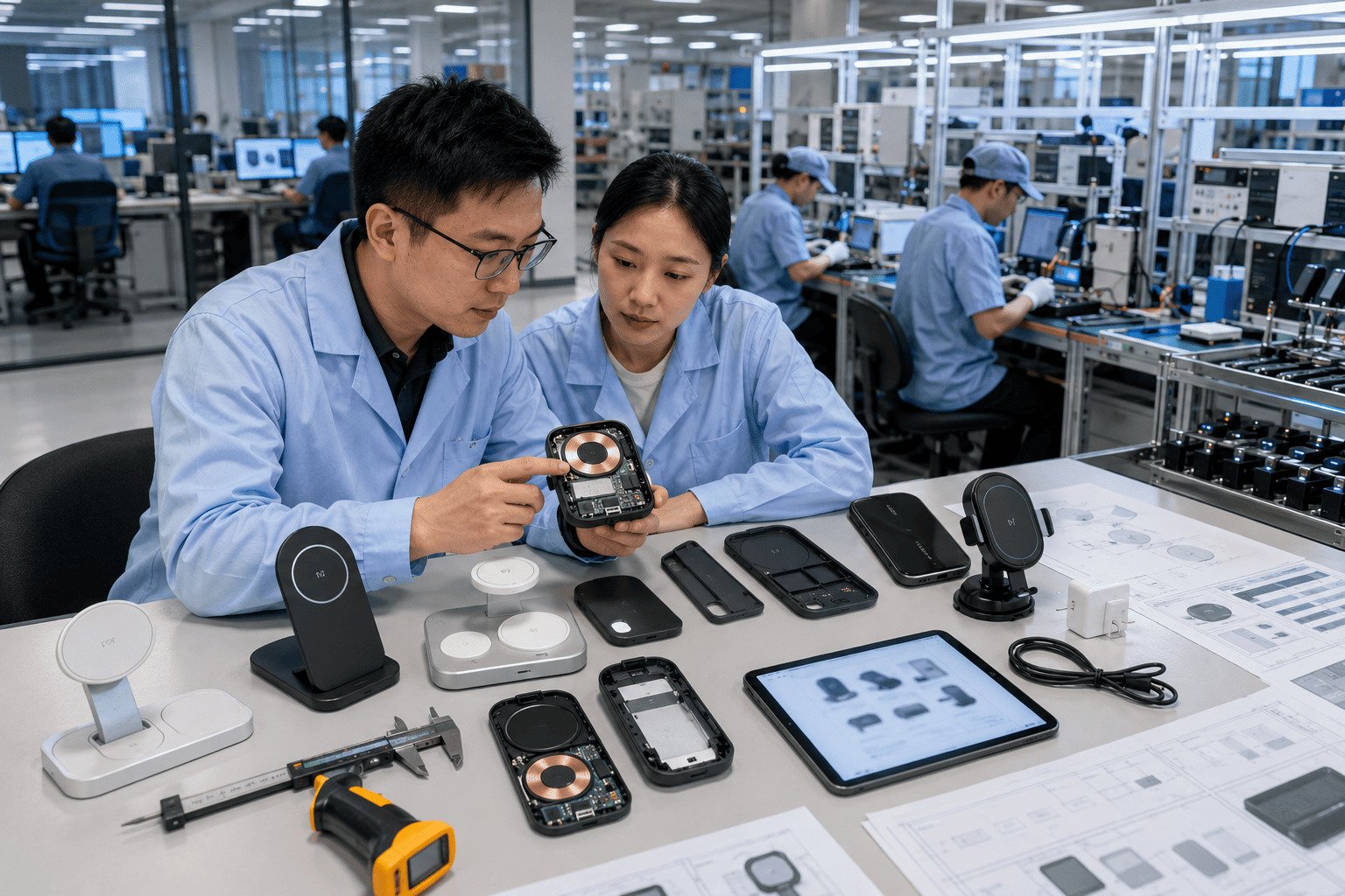 OEM and ODM wireless charger manufacturer in China