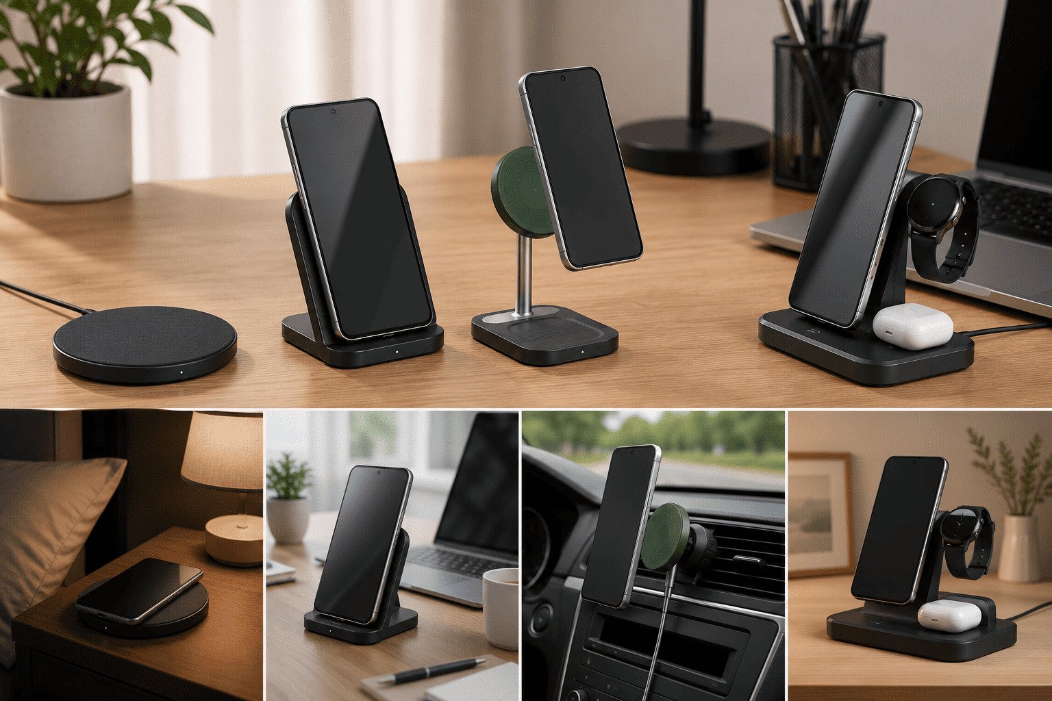 Android wireless charger types comparison