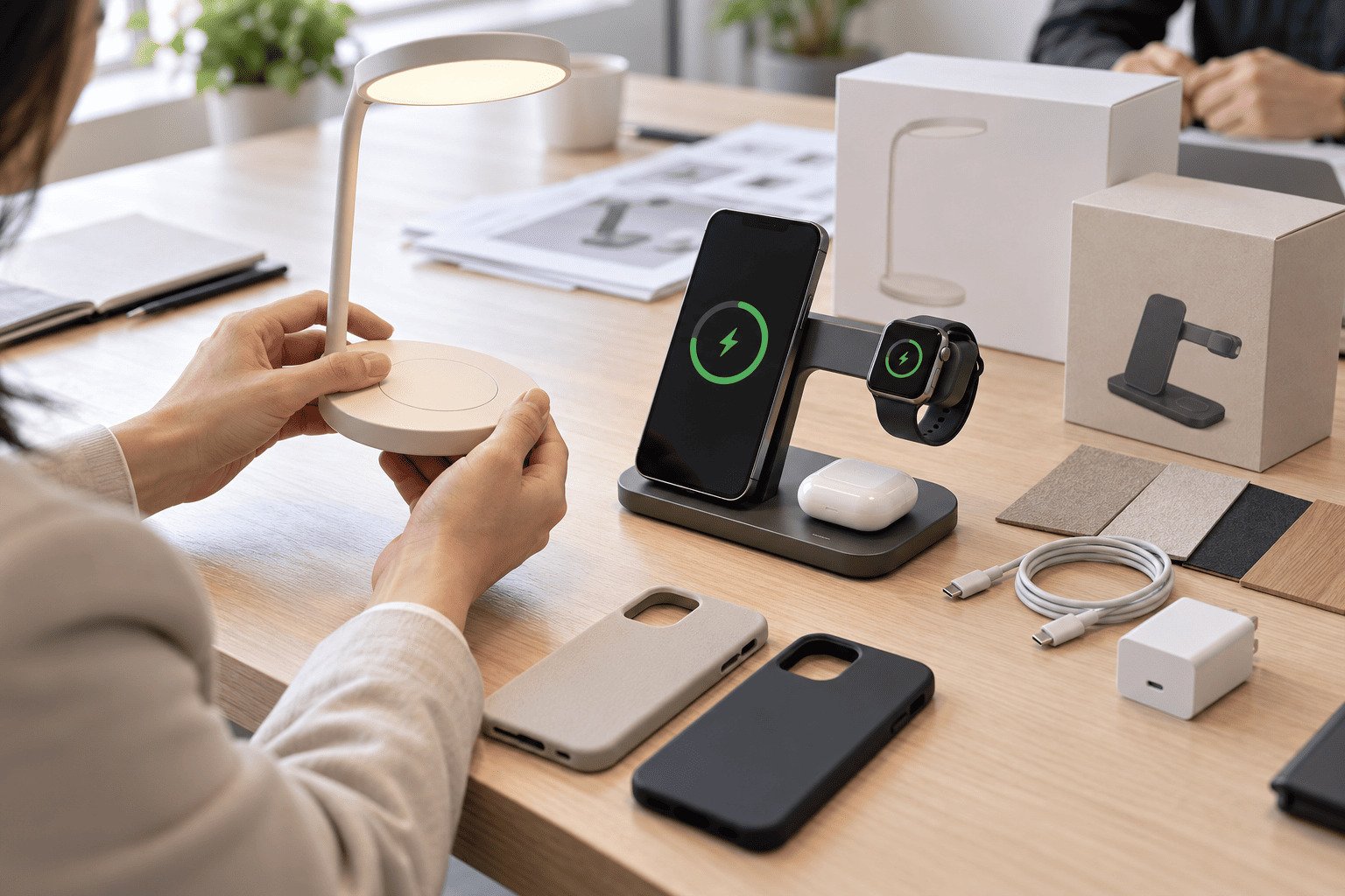 multifunctional wireless charging station quality evaluation