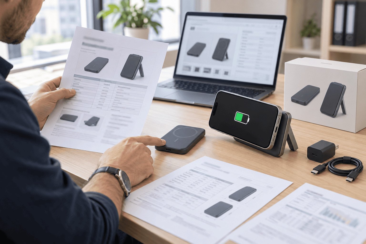 Qi2.2 magnetic power bank certification and sourcing checklist