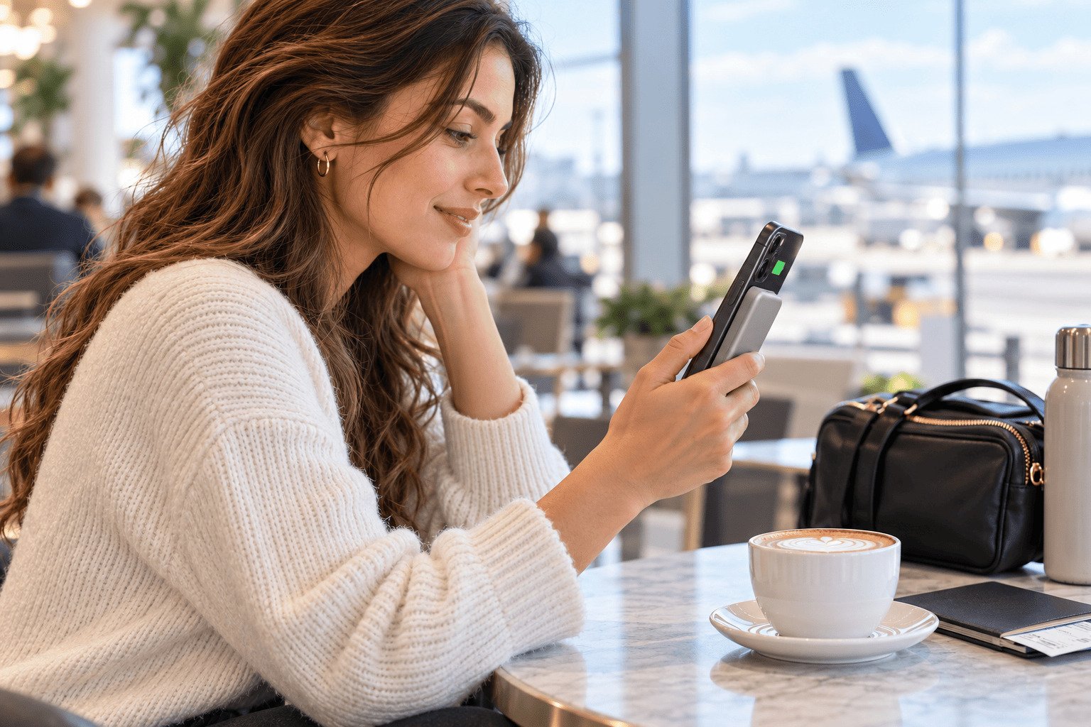 magnetic power bank for all-day mobile charging